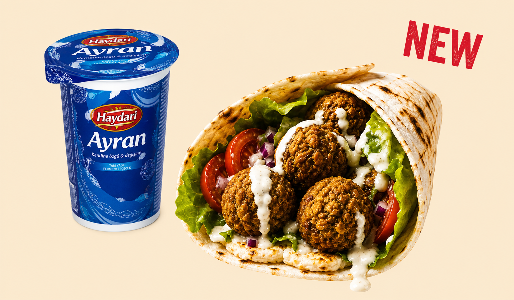 Falafel Wrap Vegetarisch