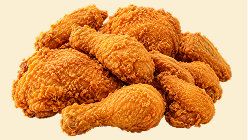 1/2 Hähnchen